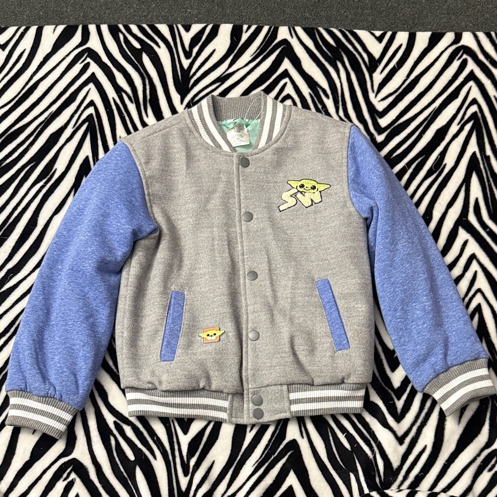 NEW BOYS baby yoda Star Wars coat
